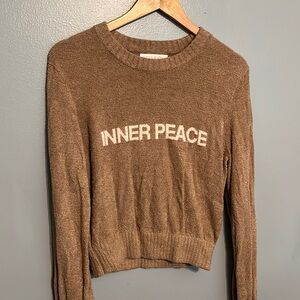 Spiritual Gangster Inner Peace Sweater Size M